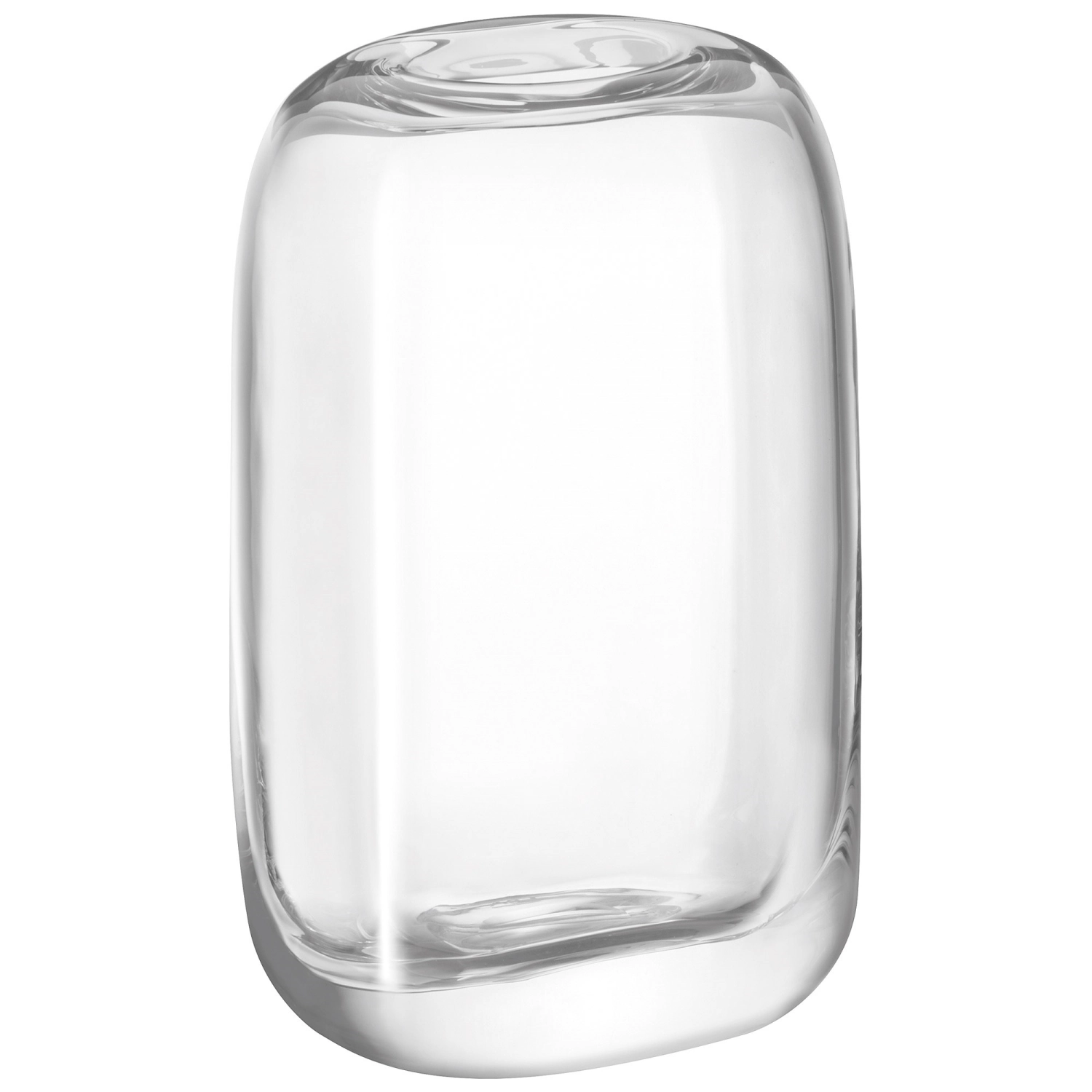 Melt vase h24cm transparent