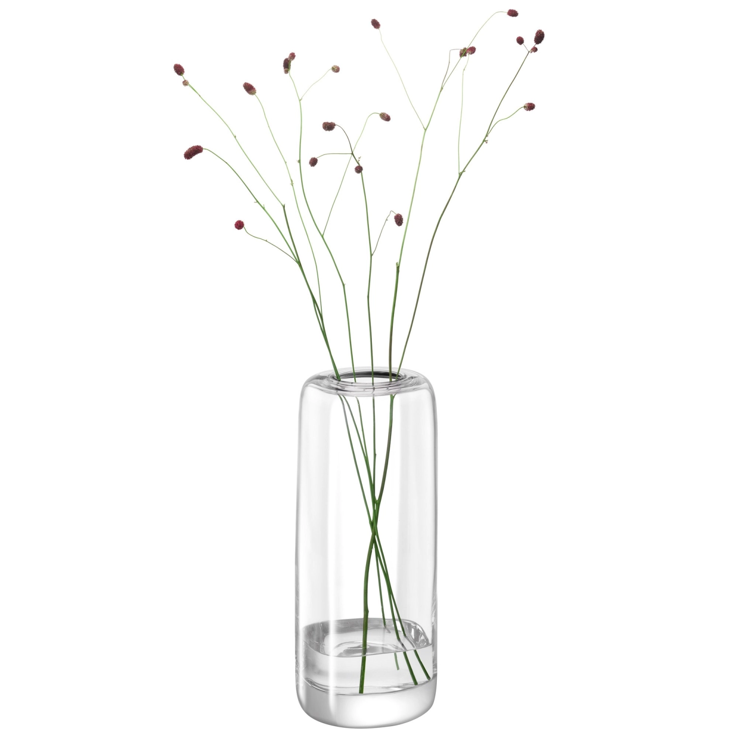Melt vase h35cm transparent