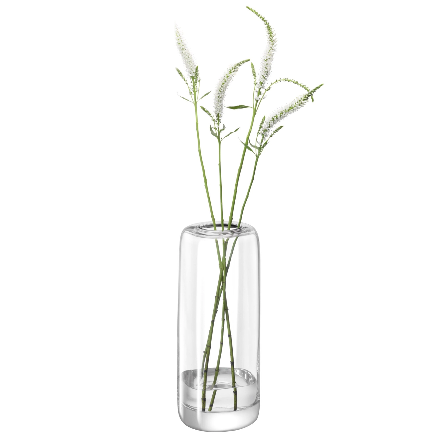 Melt vase h35cm transparent