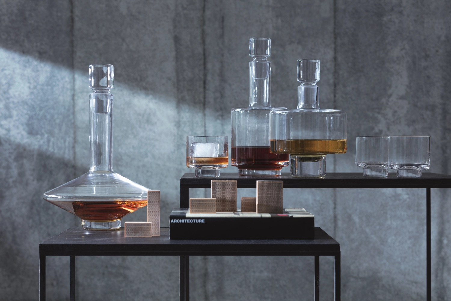 Metropole gobelet 300ml transparent, set de 2 pièces