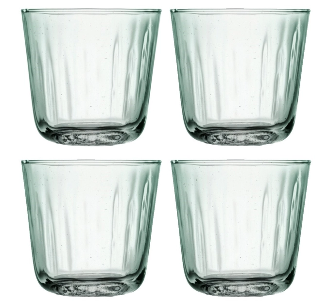 4er Set Mia Becher 250ml - recy. Optik