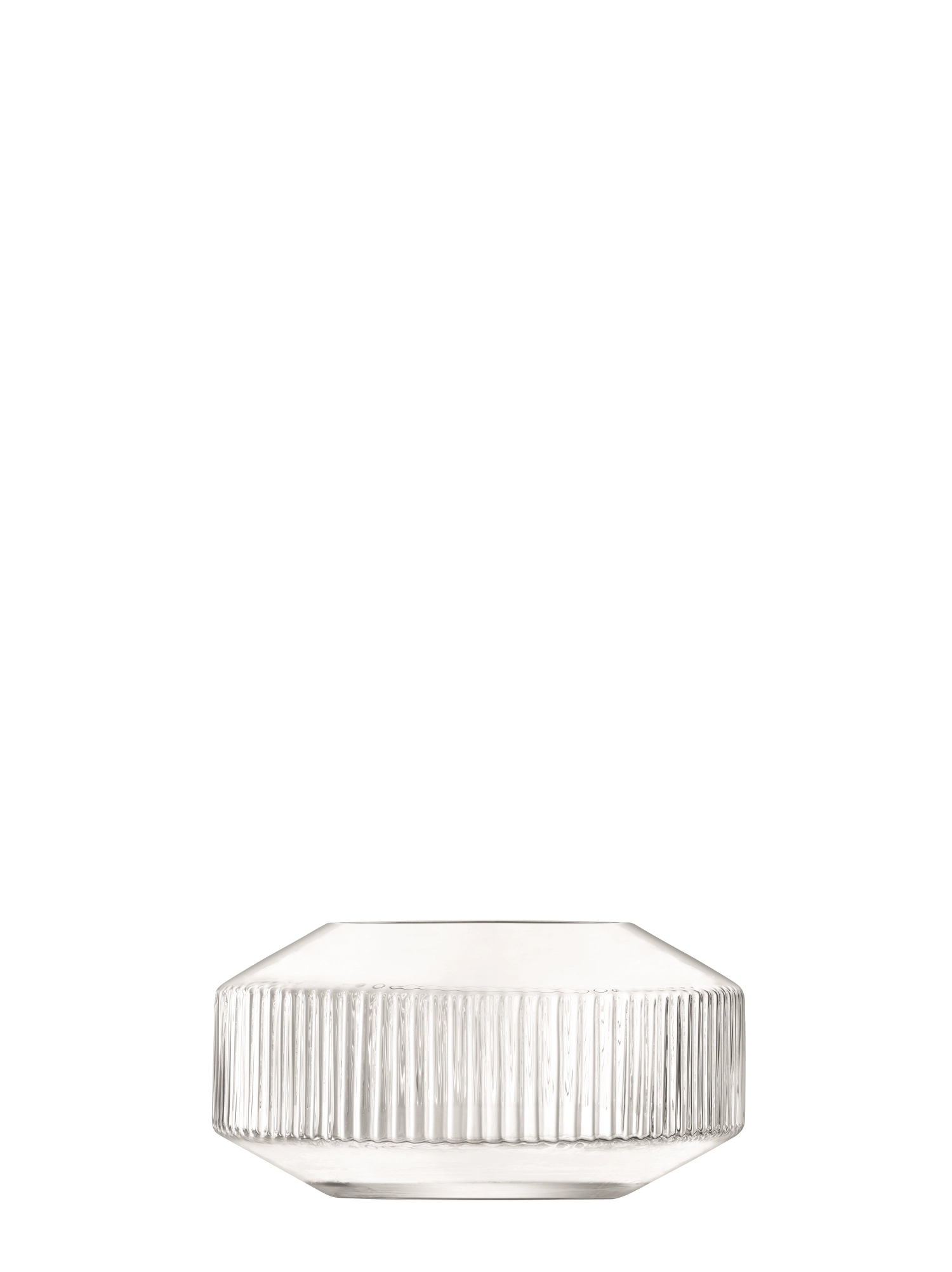 Rotunda vase large h14cm clair