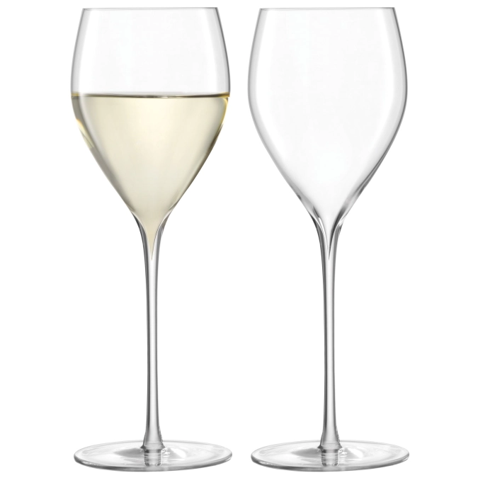 Lot de 2 verres à vin blanc Savoy 360 ml clair