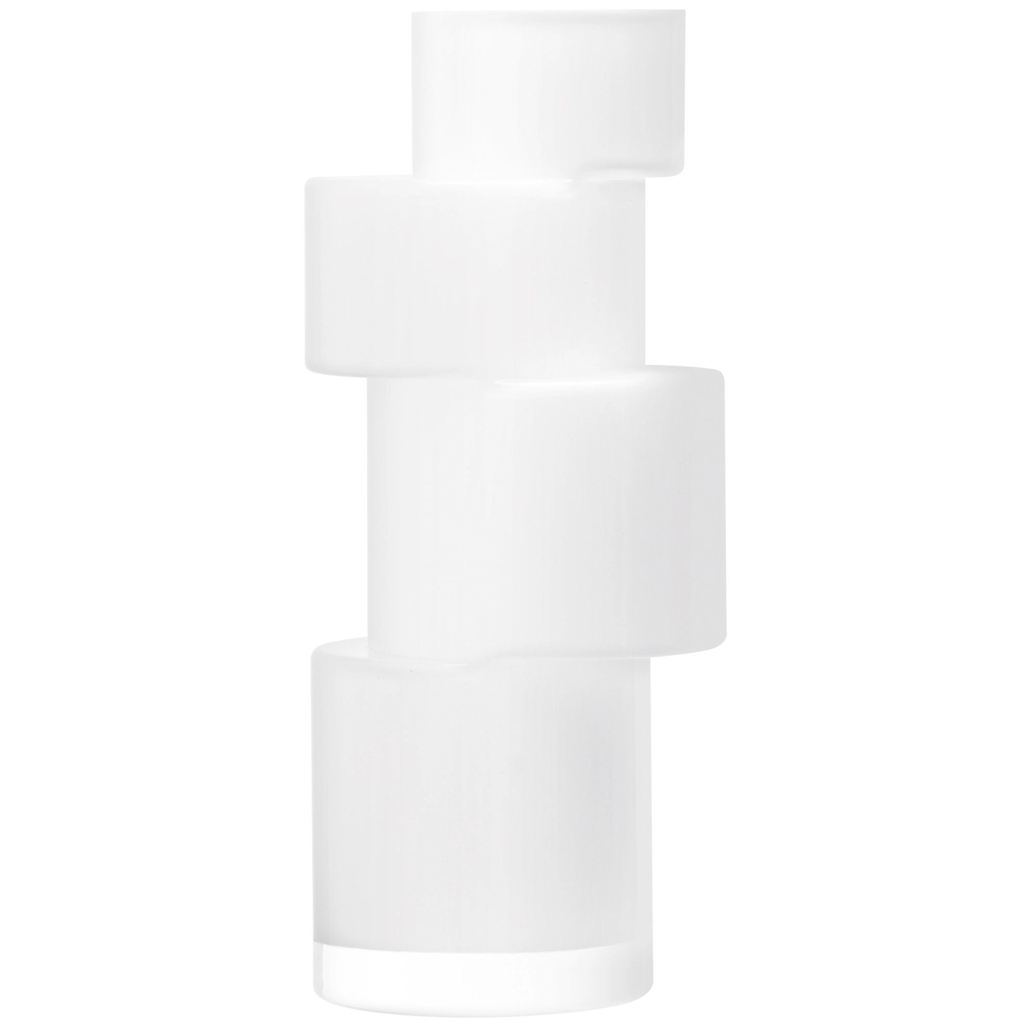 Tier vase h35cm blanc craie