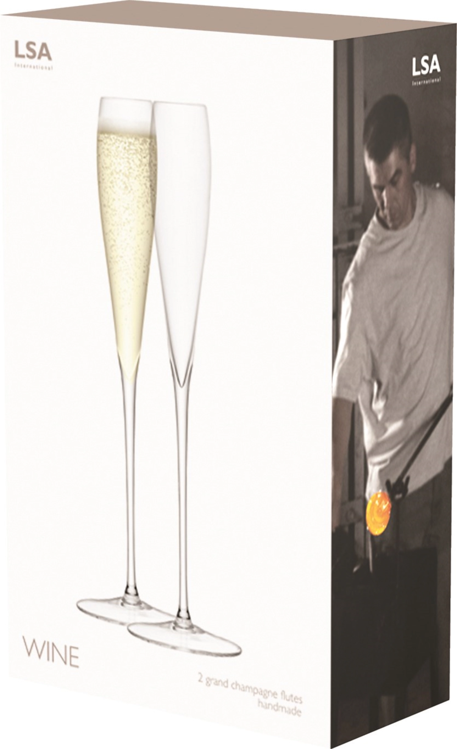 2er Set Wine Sektkelch 100ml transparent