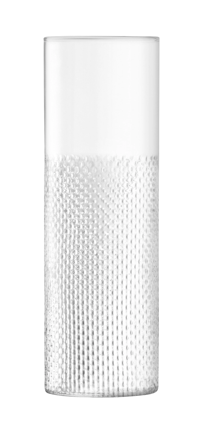 Vase wicker h40cm clair