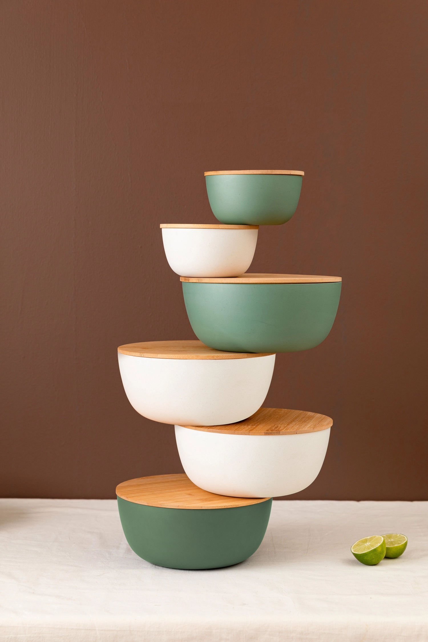 4er Set Salatschüsseln