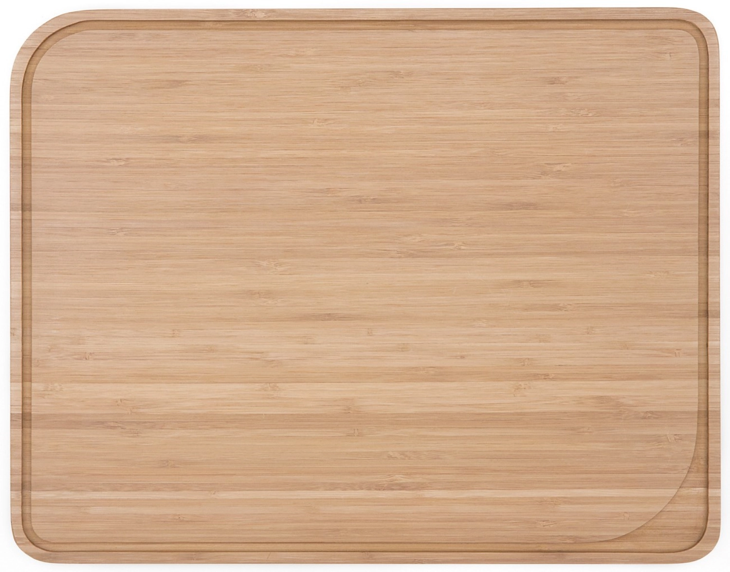 Schneidebrett mit Saftrille