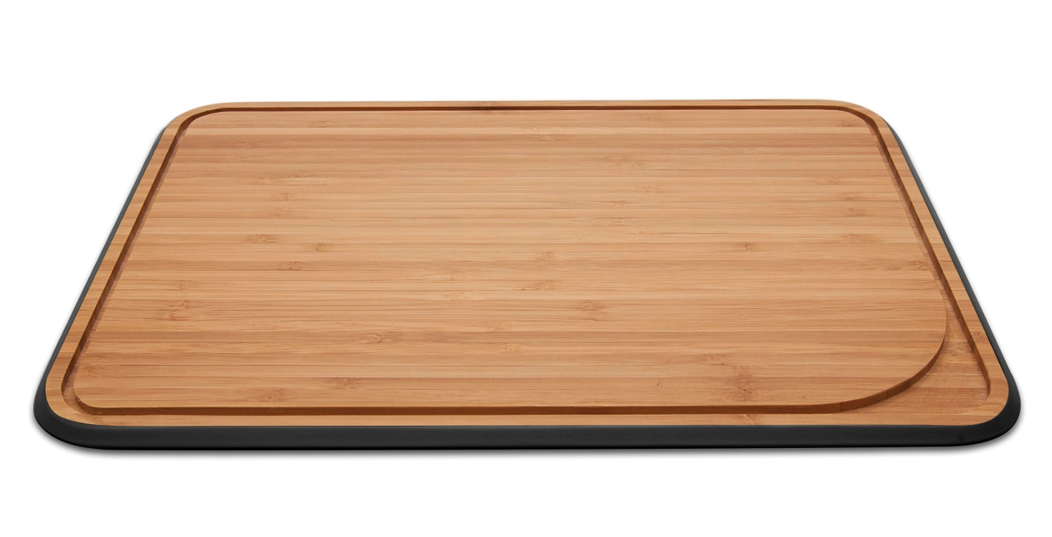 Schneidebrett L, schwarz 40.5x33cm