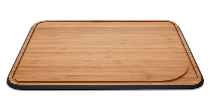 Schneidebrett L, schwarz 40.5x33cm