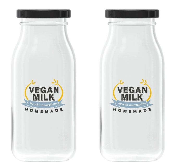 Set de 2 bouteilles "vegan milk" 220ml et 900ml