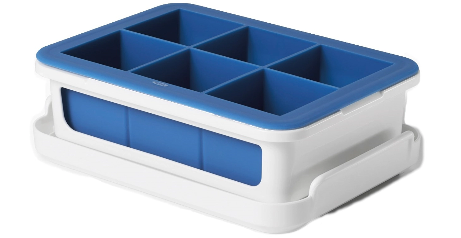 Good Grips Eiswürfelschale mit Abd. für grosse Würfel