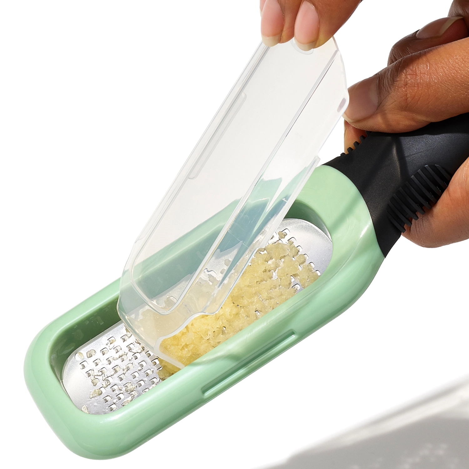 Good Grips Ingwer- und Knoblauchreibe geätzt