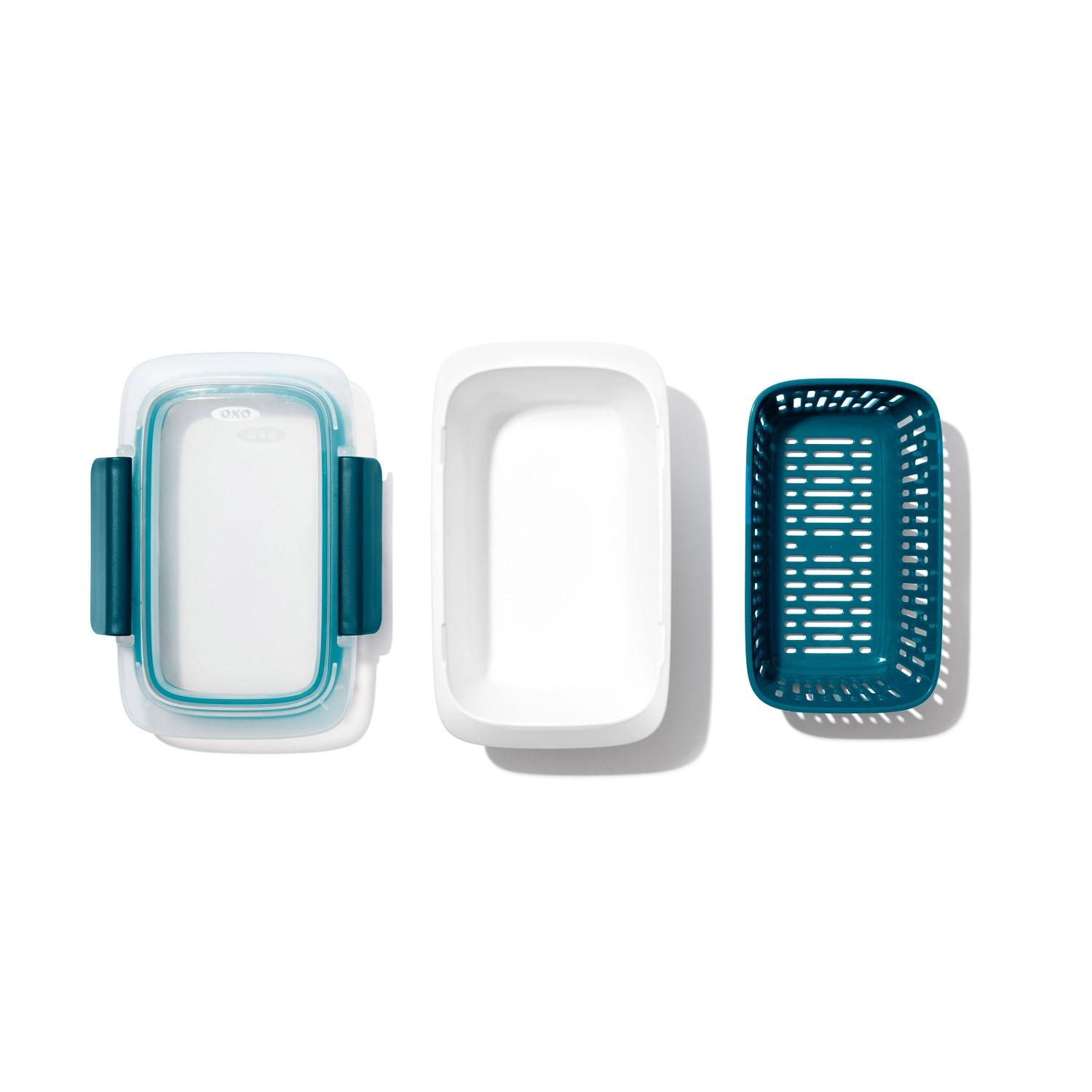 Oxo good grips prep go récipient avec passoire 0.45l