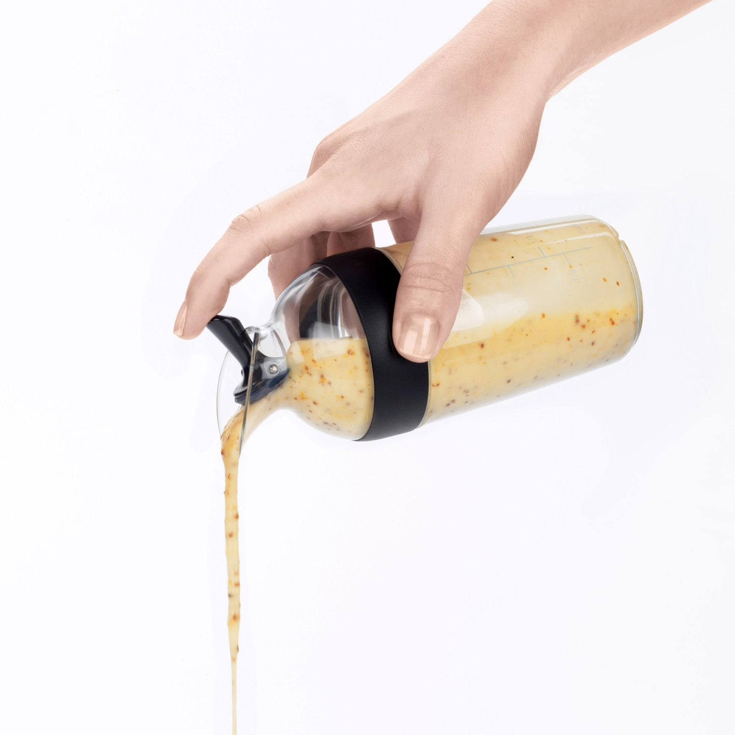 GG shaker à vinaigrette petit 240ml, noir