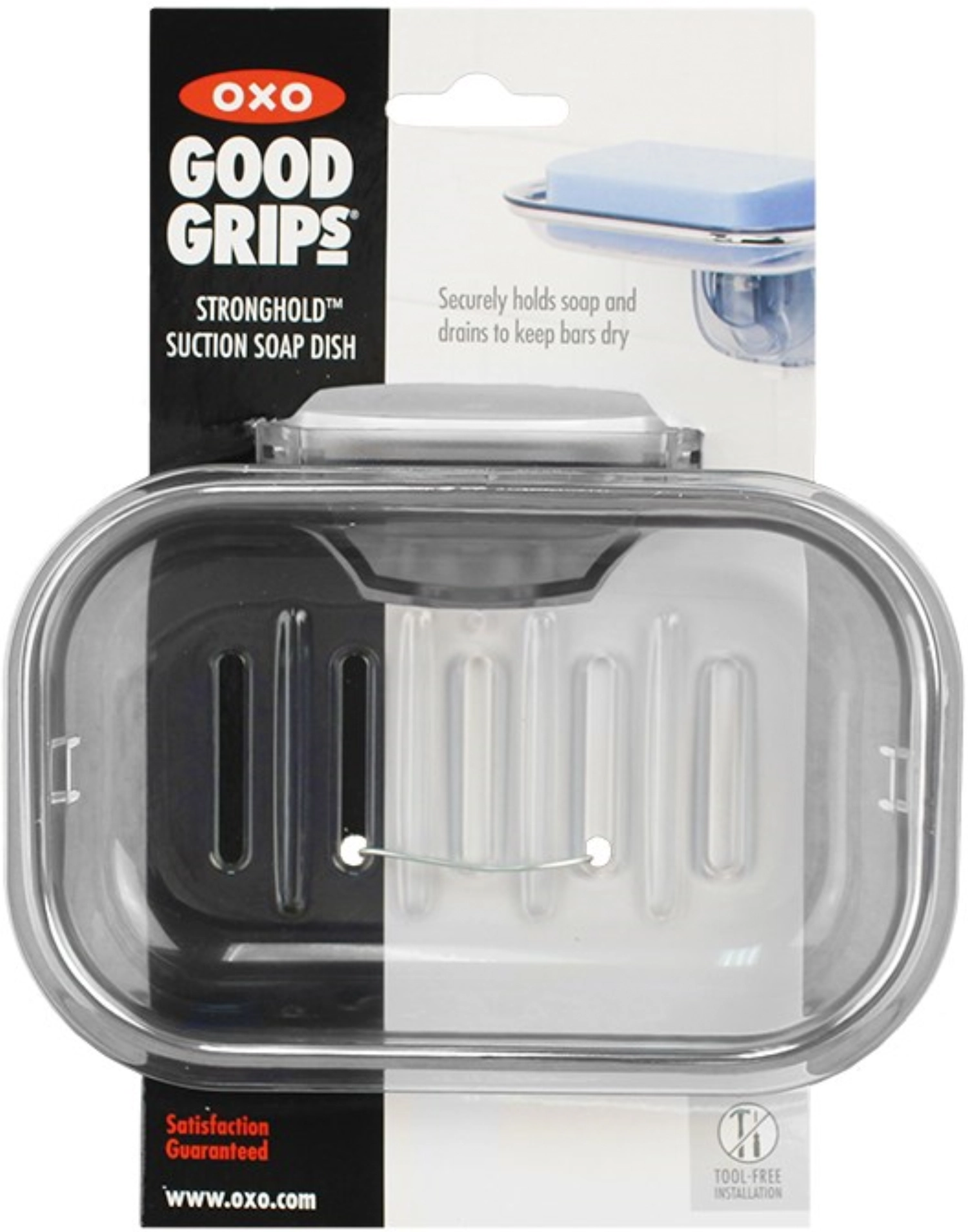 Oxo good grips porte-savon avec support à ventouse