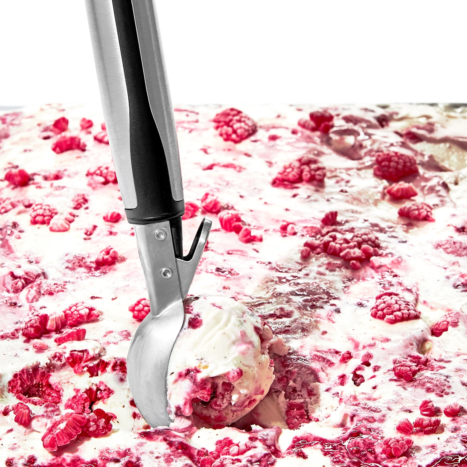 Cuillère à glace good grips steel, 19.6x4.4cm