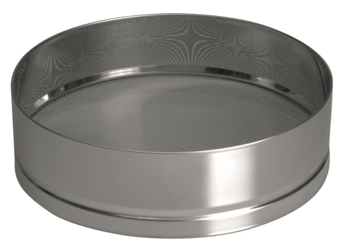 Edelstahlsieb Semmelmehl Lochung