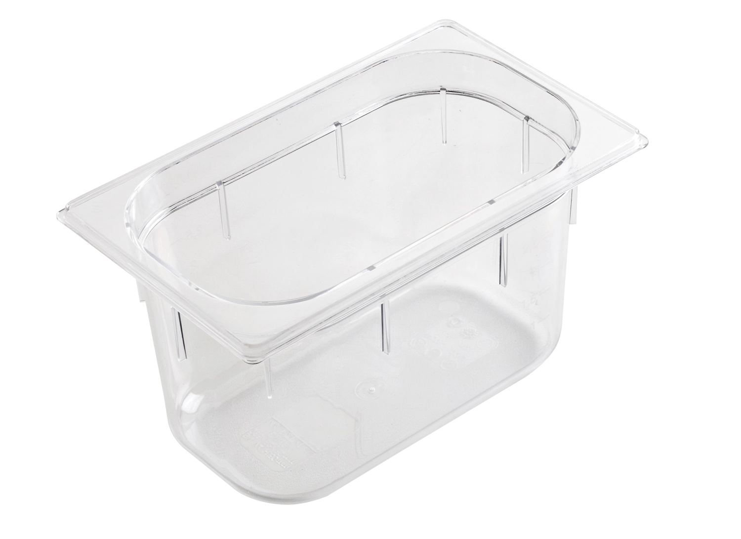 Bac gn 1/4 200 polycarbonate 26.5x16.2cm h20cm
