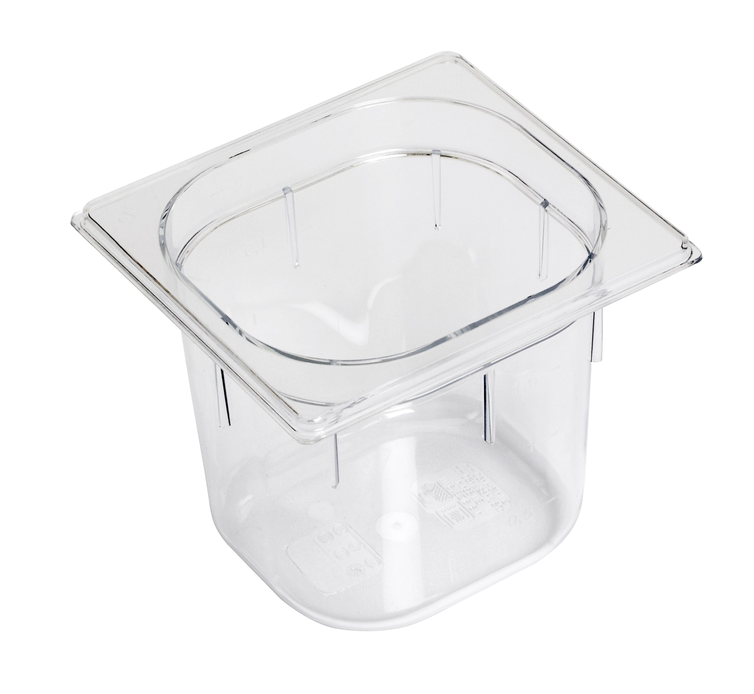 Bac gn 1/6 150 polycarbonate 17.6x16.2cm h15cm