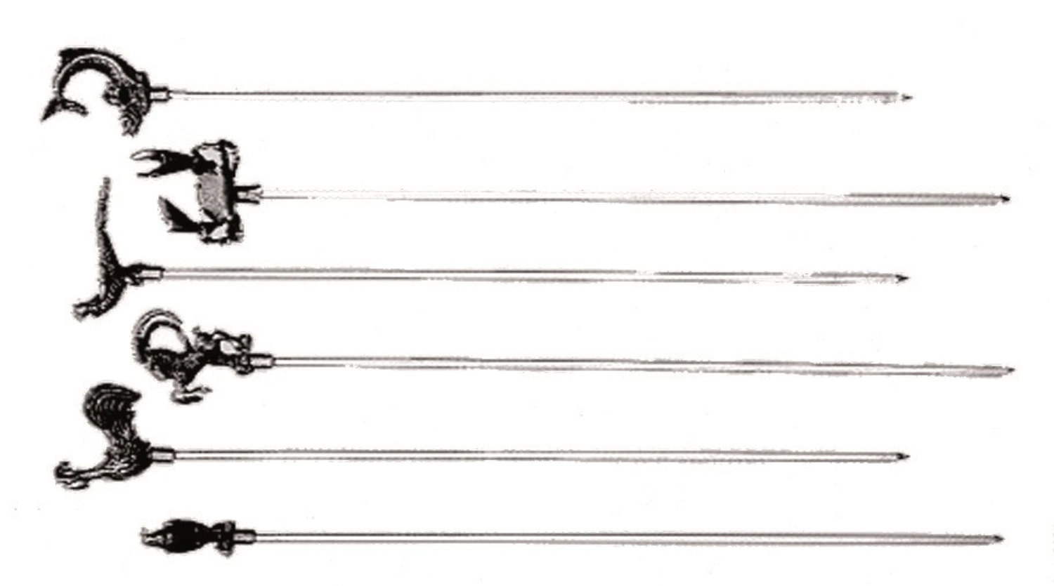 Set de 6 brochettes