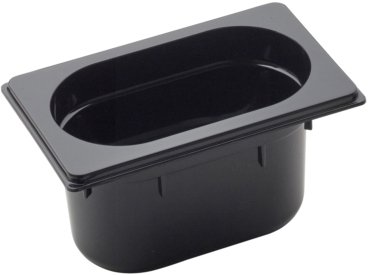 Bac gn 1/9 100 polycarbonate noir 17.6x10.8cm h10cm