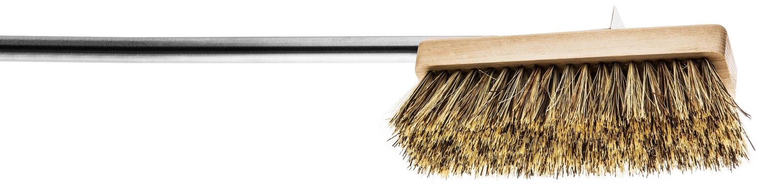 Brosse à fourneau nature rotative