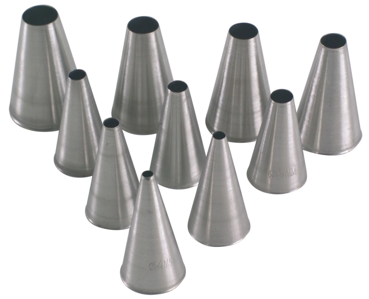 Lot de 2 douilles à douille rondes