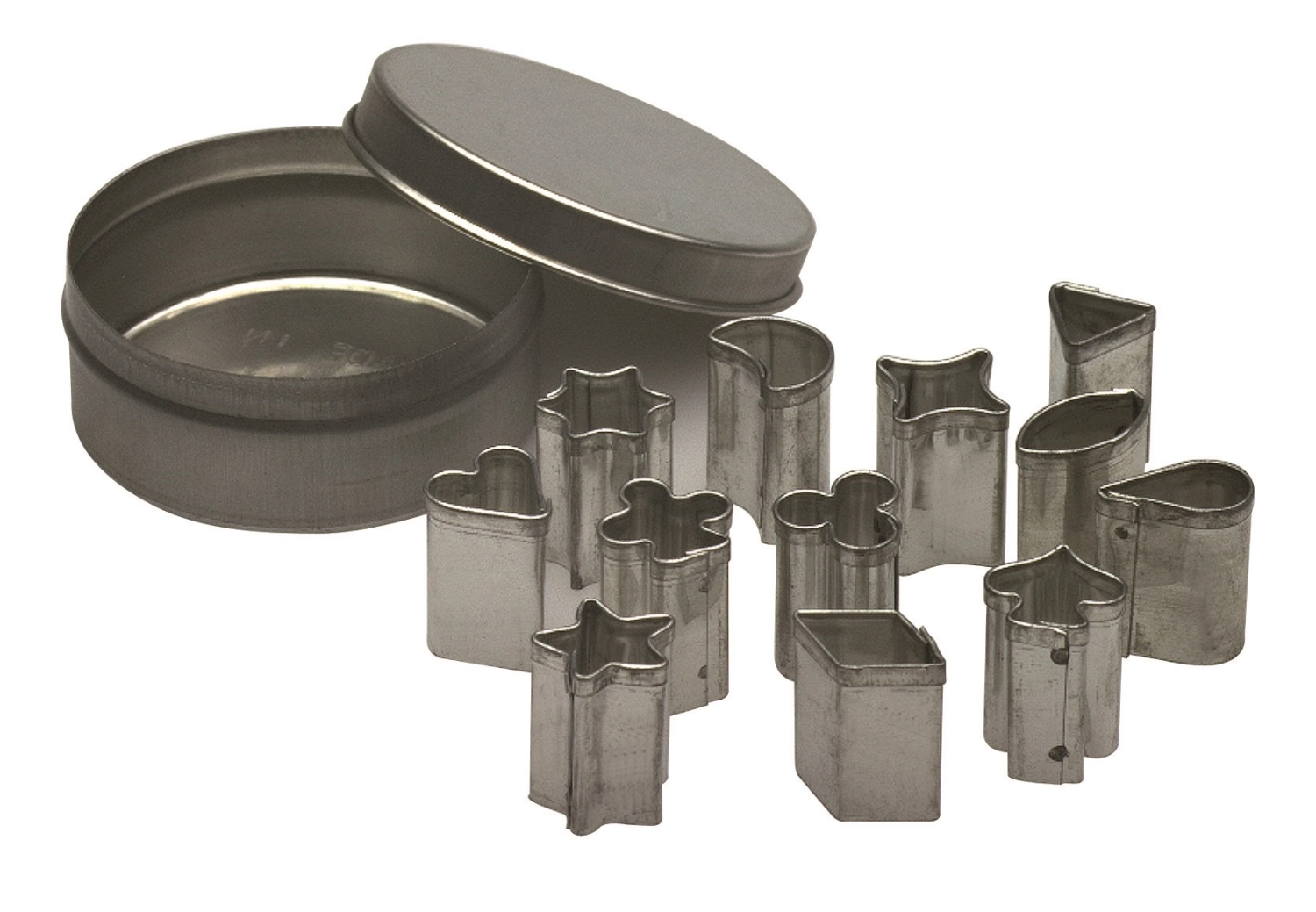 12tlg. Teigausstecher Set Klein