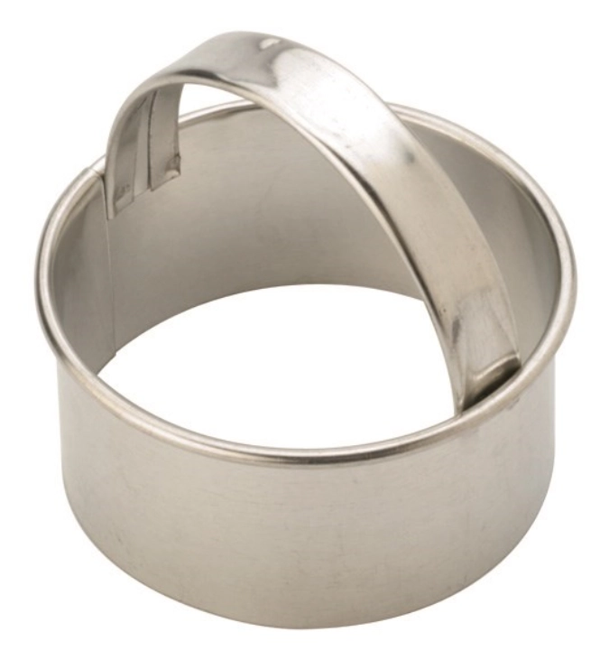 Teigausstecher rund mit Griff