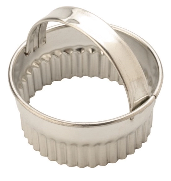 Emporte-pièce rond dentelé a. manche