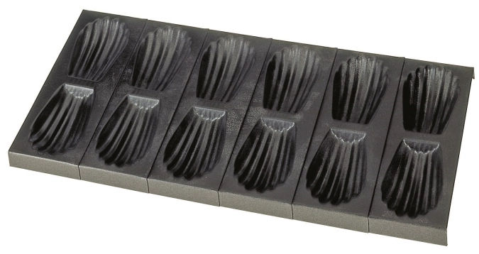 Moule à madeleines multiple D36x17x2cm