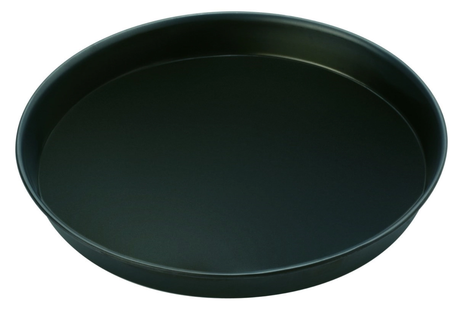 Plaque à tartiner D22cm H2.5cm acier bleu
