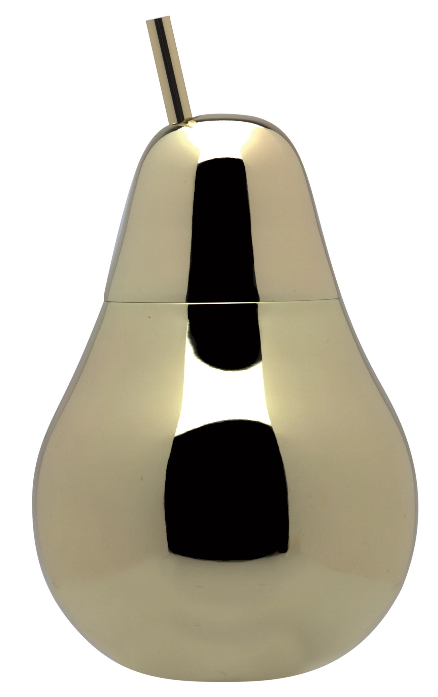 Gobelet à cocktail Poire 0.425lt plaqué or
