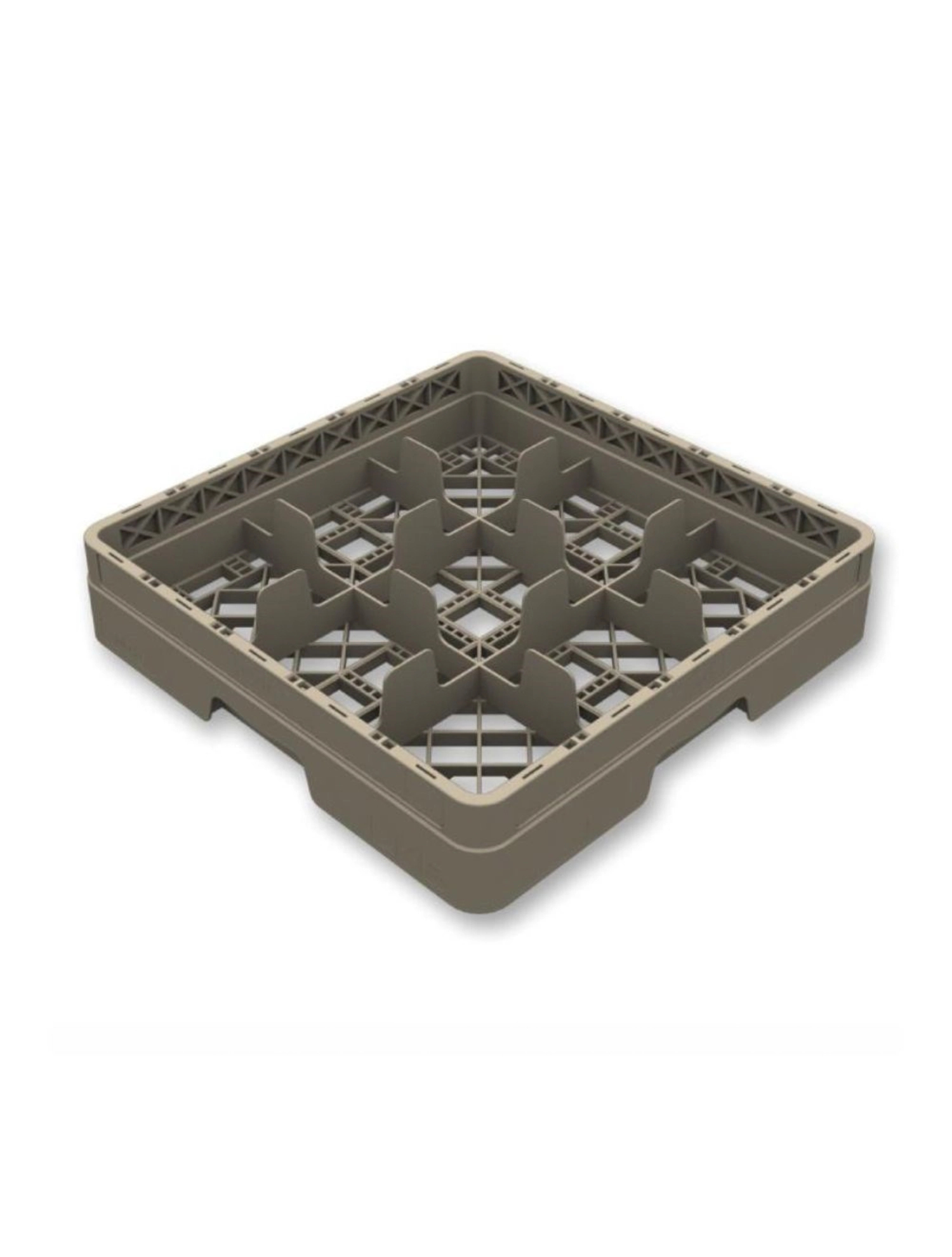 Gläserkorb geschlossen 9 Fächer Glas max D15.1 H8cm