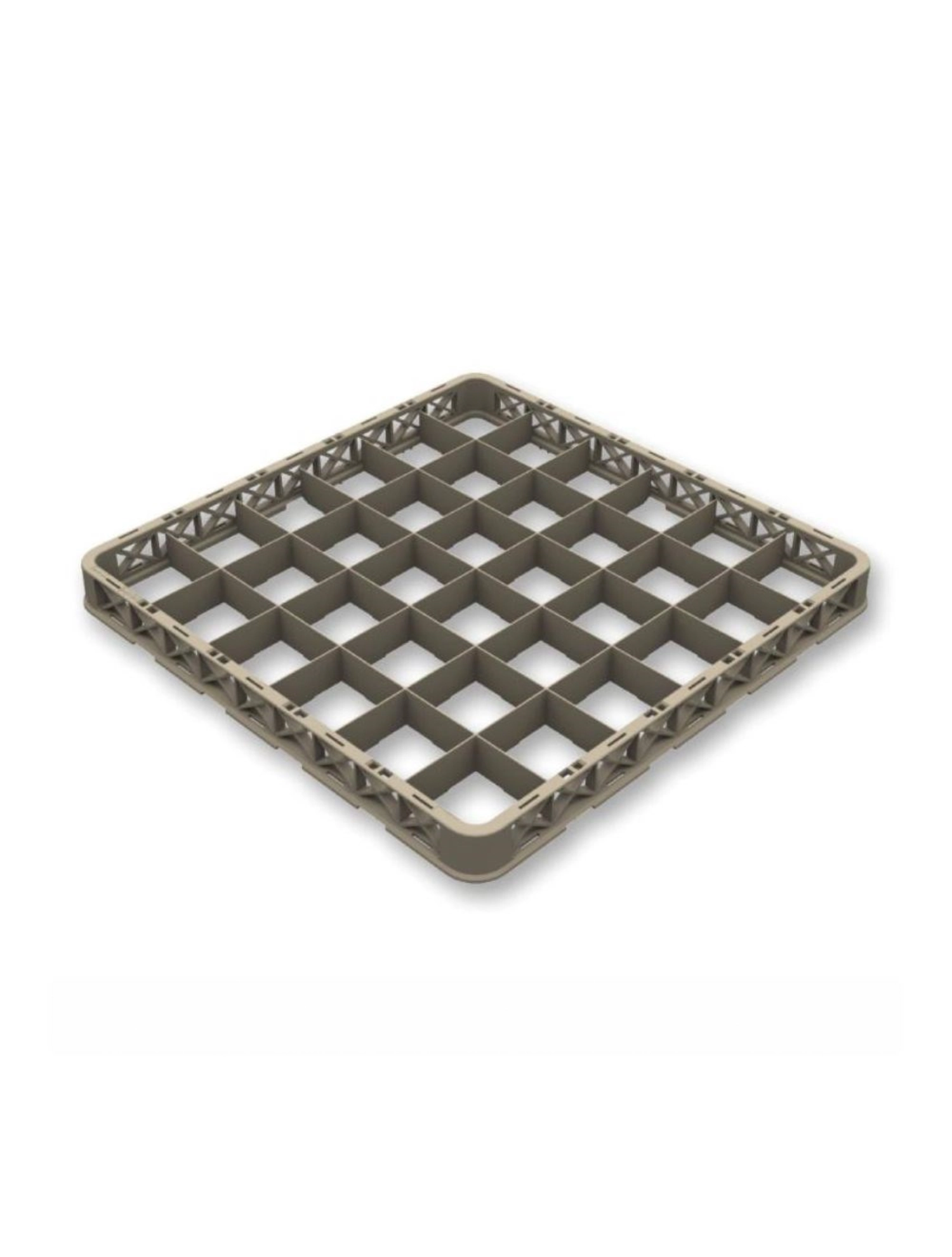 Aufsatz offen 36 Fächer Glas max D7.3cm