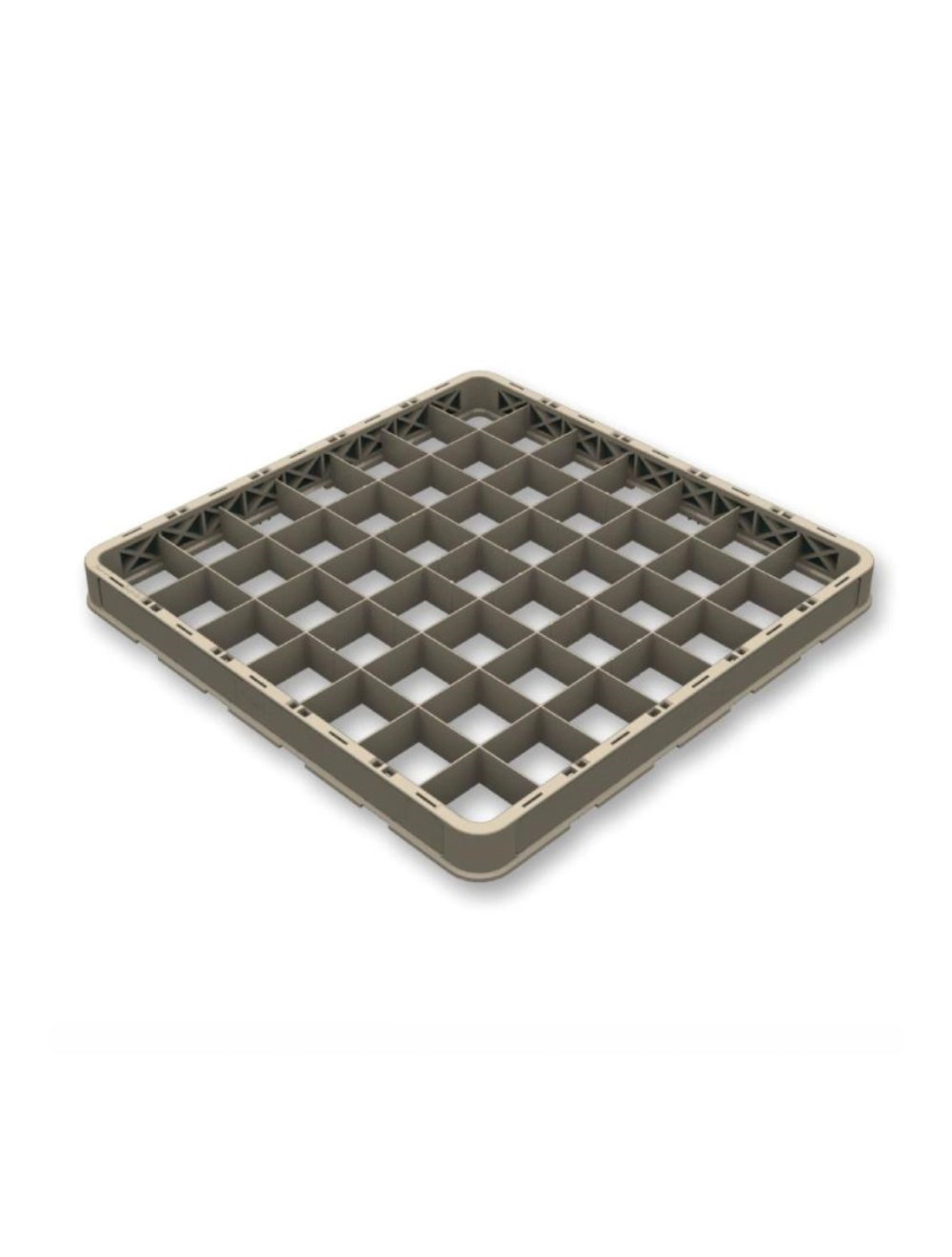 Aufsatz geschlossen 49 Fächer Glas max D6.3cm