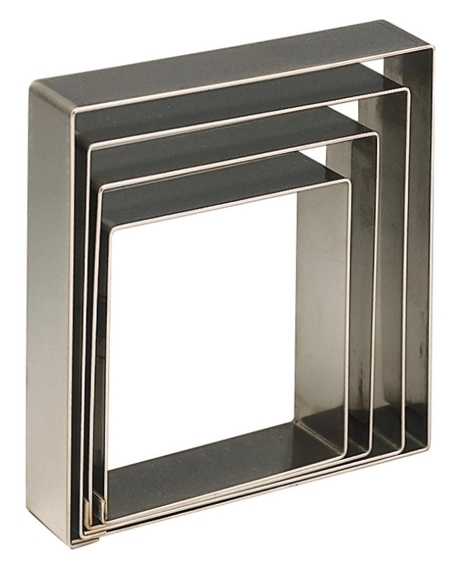 Forme carrée 22x22cm H4cm