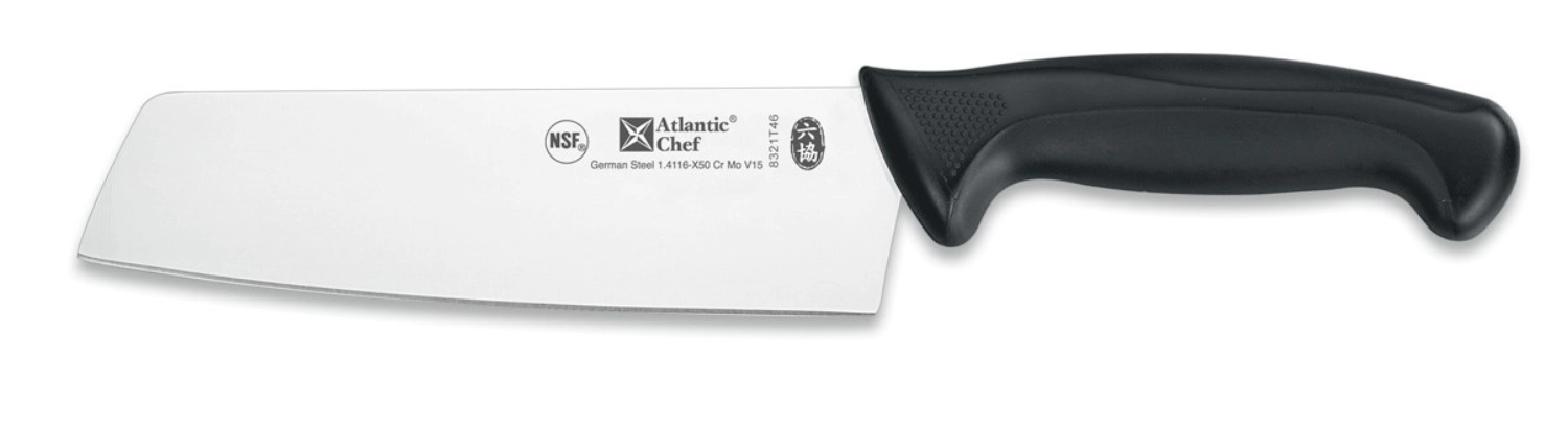 Atlantic Chef Couteau Usuba noir