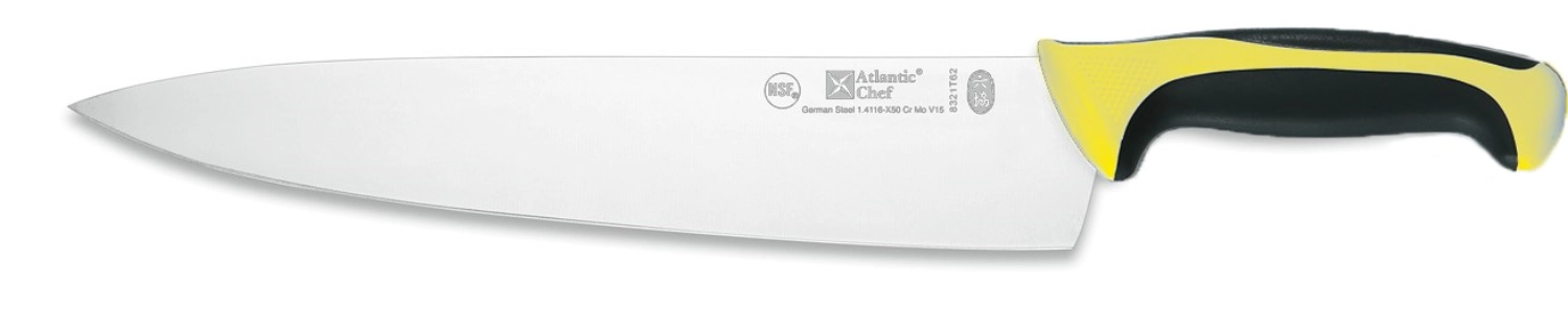 Atlantic Chef couteau de cuisine jaune