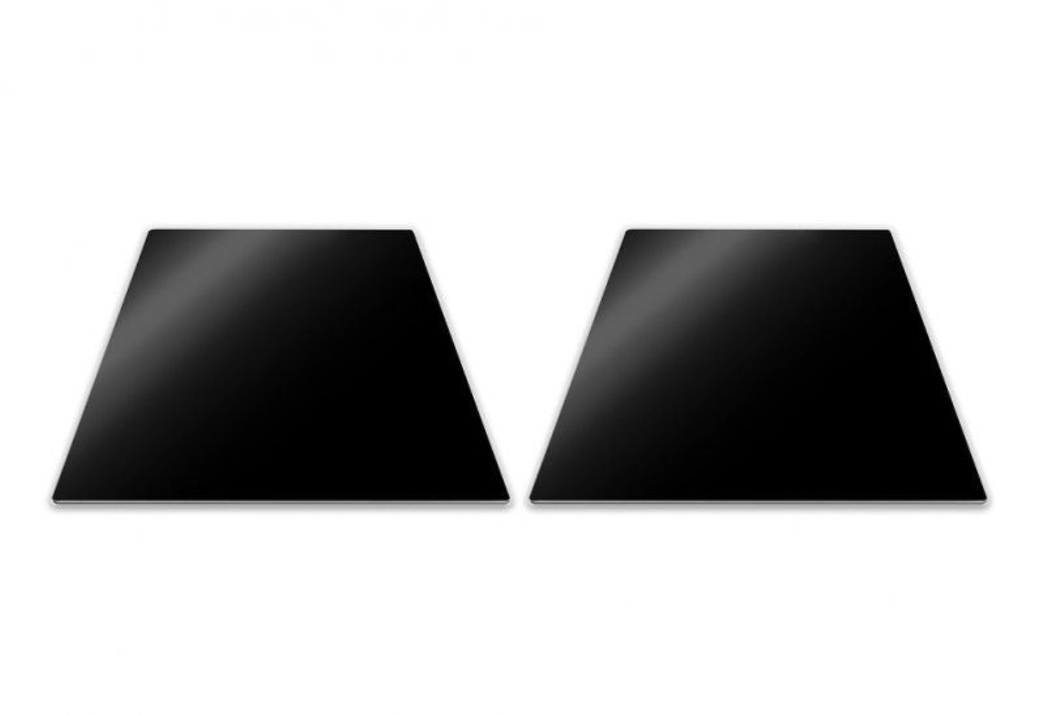 2er Set Glaskeramik Abdeckung Oberfläche glatt