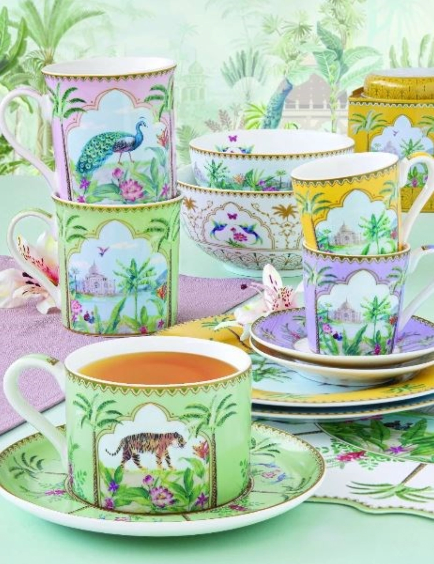 Paradis Sauvage Teebox mit 6 Fächer