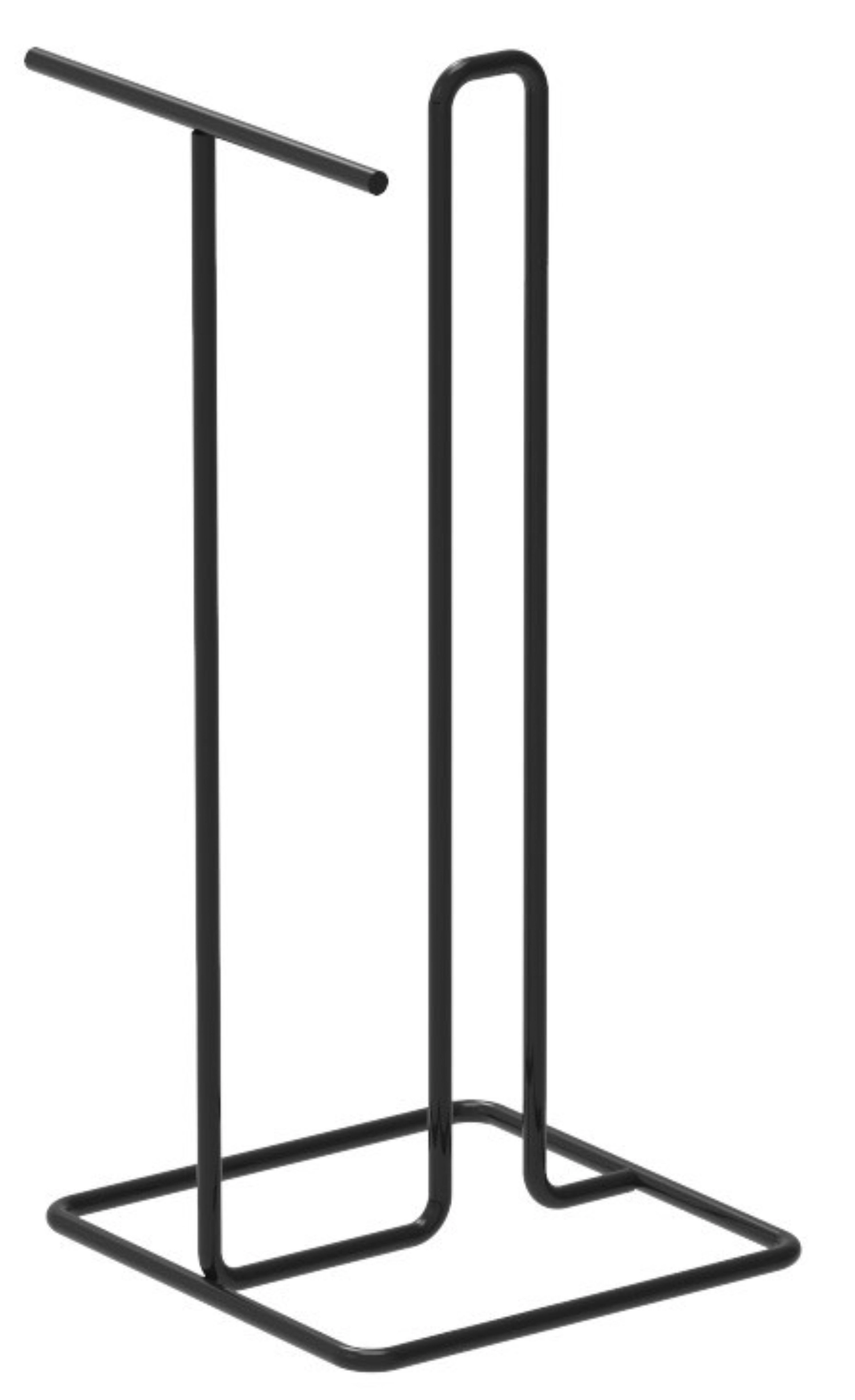 Porte-rouleau de papier noir