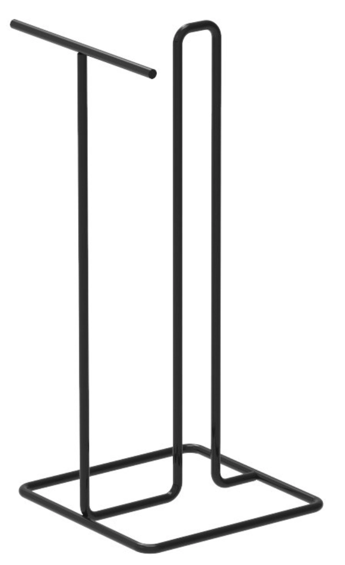 Porte-rouleau de papier noir