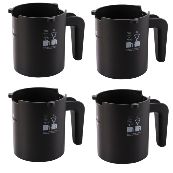 4er Set Schutzbecher für Kunststoff Pacossier Becher zu PJ4