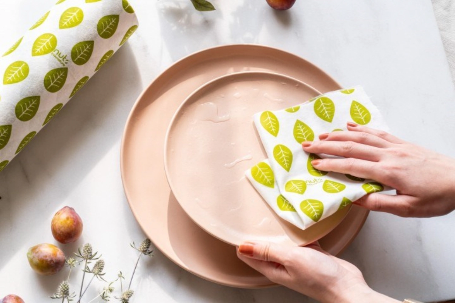 Rouleau de serviettes en papier, réutilisable