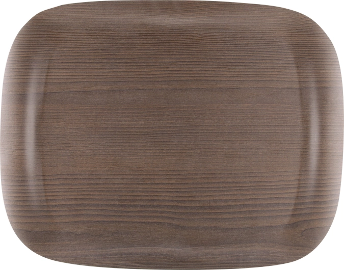 Tablett Wave Art Warm Wood 32x21cm