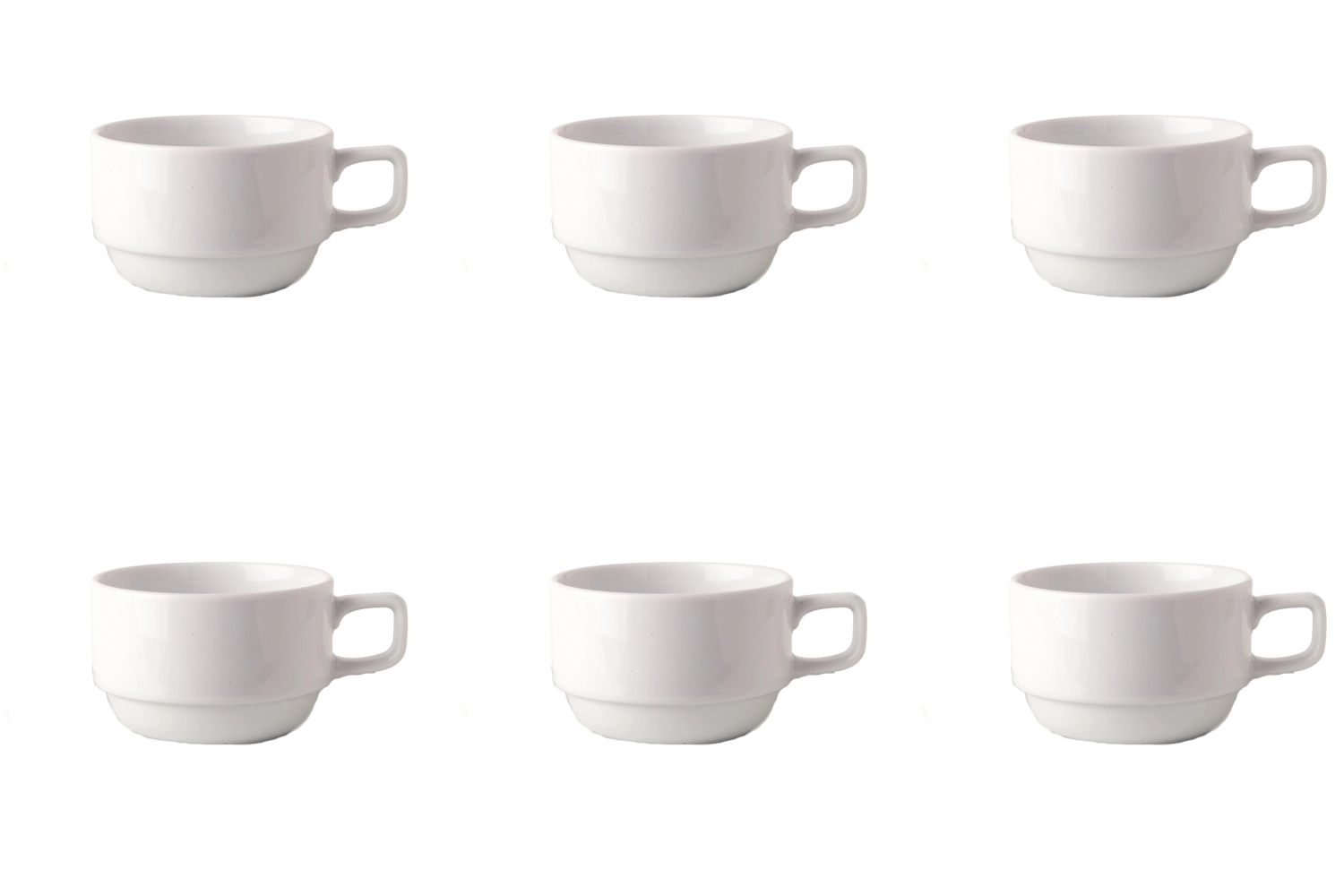 Lot de 6 tasses à moka Uni 09 Top CC