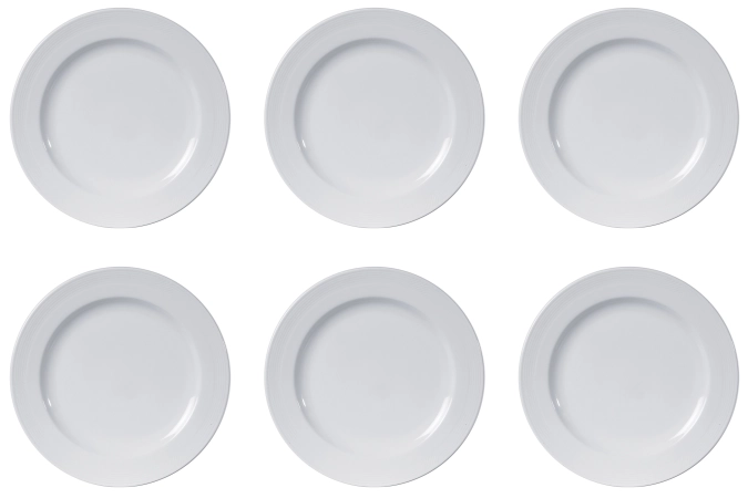 Lot de 6 assiettes Karat 19 Top CC
