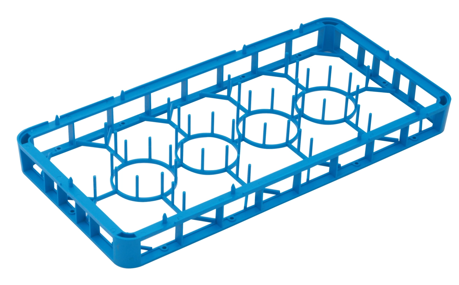 Rehausse bleue pour demi-panier